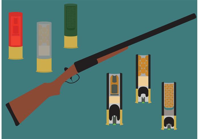 Shotgun Shells Vectors 