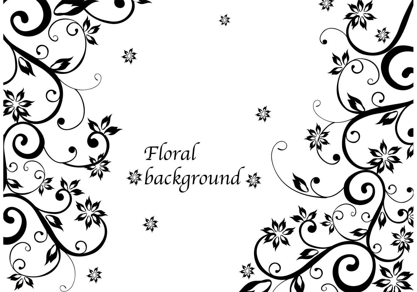 Download Floral Background Vector - Download Free Vectors, Clipart Graphics & Vector Art