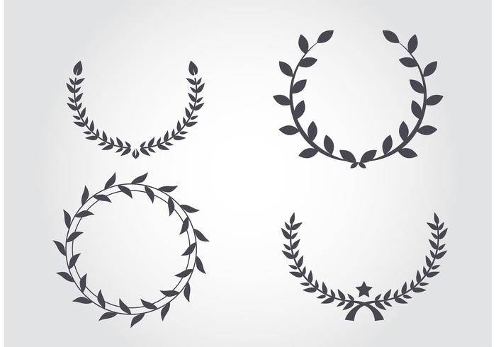 Antique Wreath Vectors 