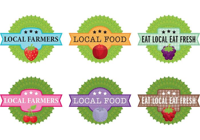 Local Farm Label Vectors