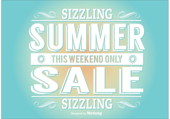 Summer Sale Illustration Summer Sale Illustration
