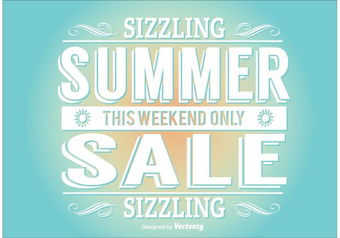 Summer Sale Illustration vector