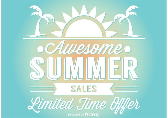 Summer Sale Illustration vector