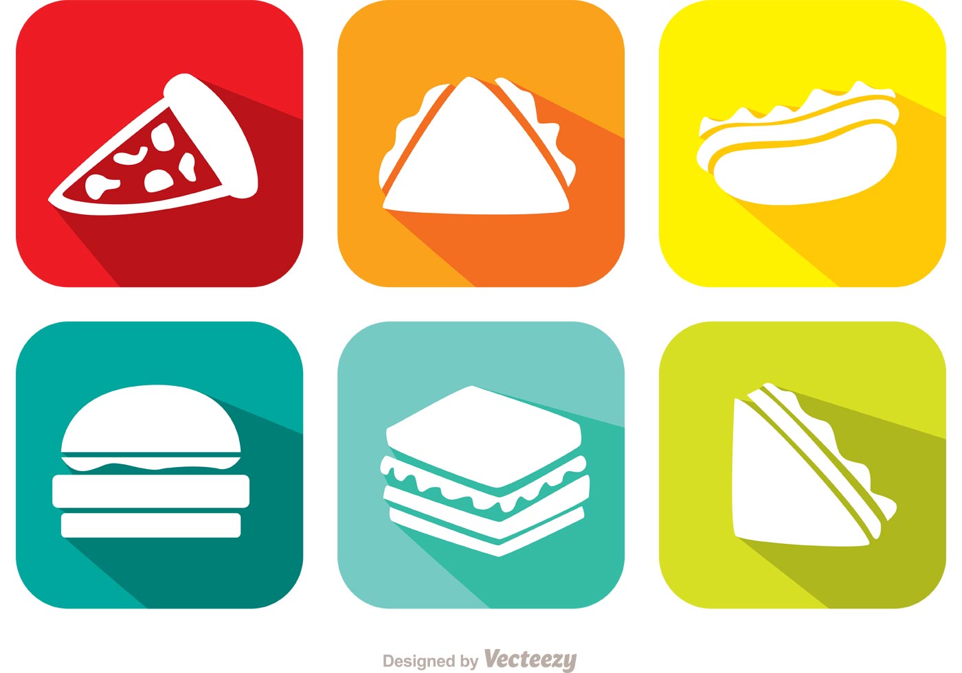 Bright Food Vector Icons - Download Free Vectors, Clipart ...