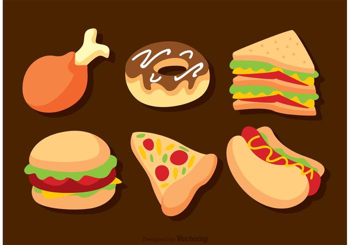 Delicious Fast Food Vectors