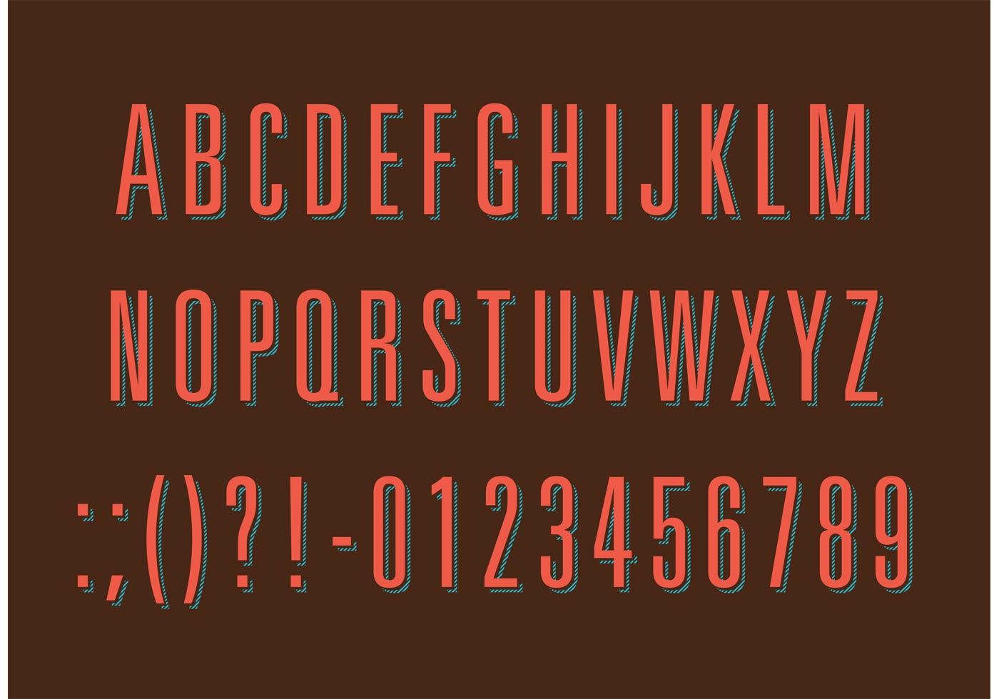 Thin Font Vector Art, Icons, and Graphics for Free Download