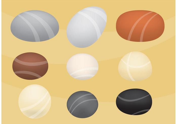 Zen Garden Stone Vectors Zen Garden Stone Vectors