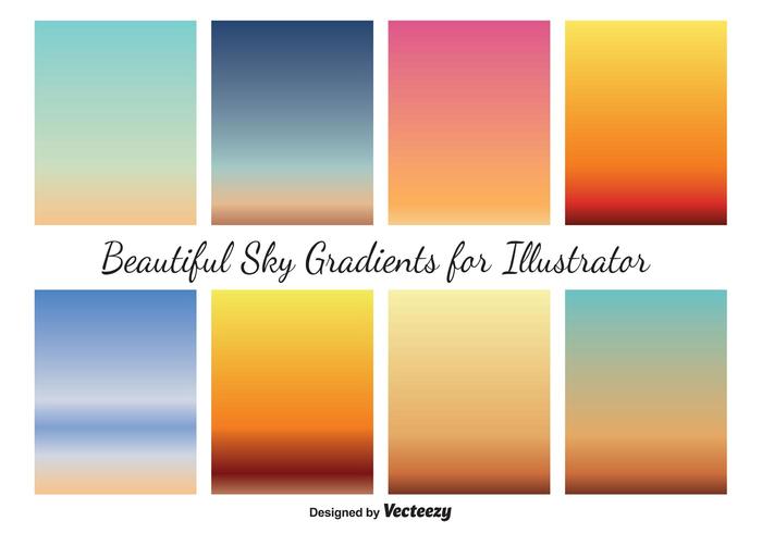 Vector Sky Gradients Vector Sky Gradients