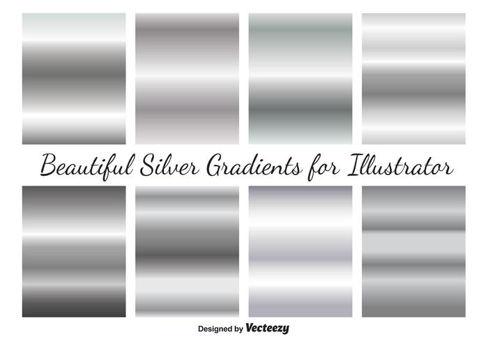 Vector Silver Gradients