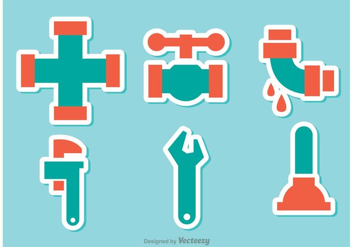 Sewer Pipe Sticker Vectors Sewer Pipe Sticker Vectors