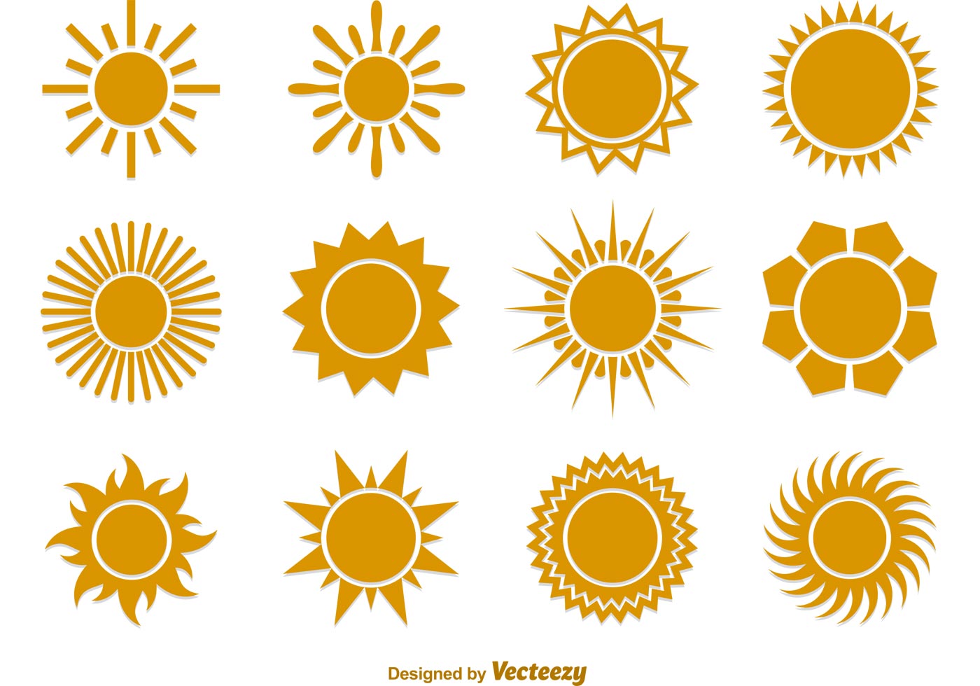 free clipart vector sun - photo #23