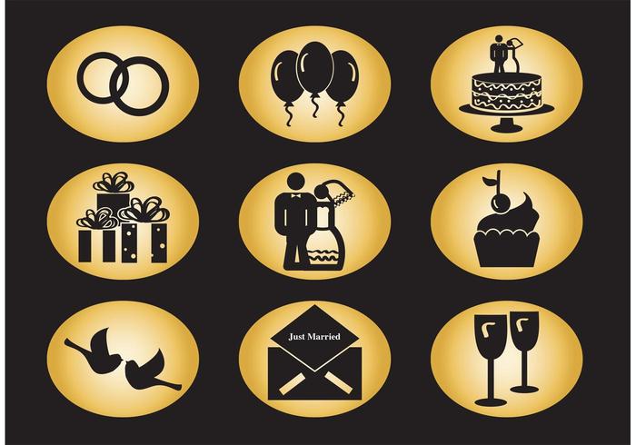 Wedding Vector Icons