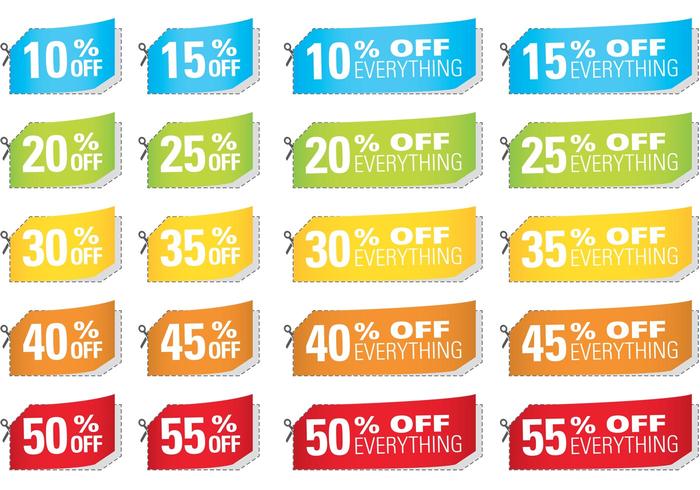 Cut Coupon Vectors 