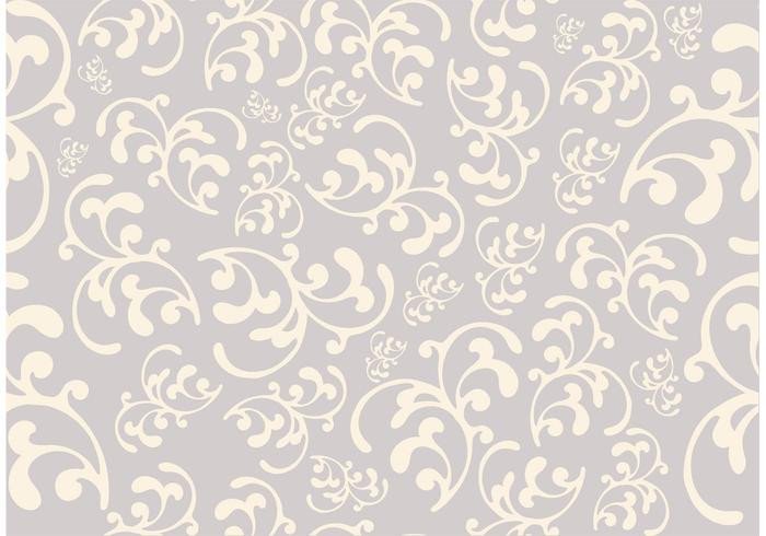 Seamless Floral Background Vector 