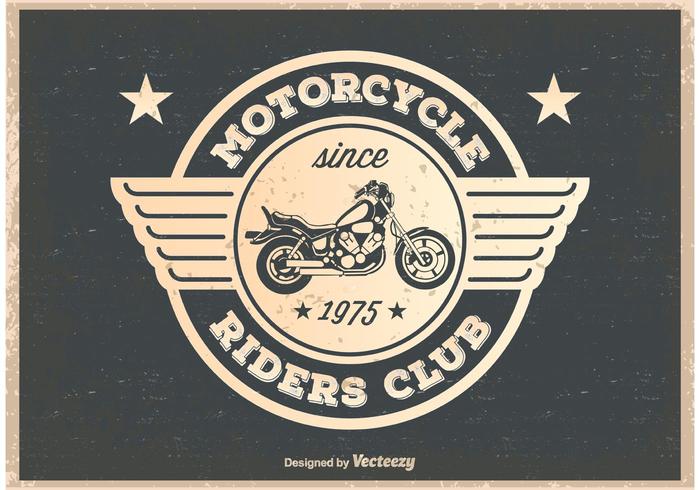Vintage Motorcycle Riders Poster Vintage Motorcycle Riders Poster