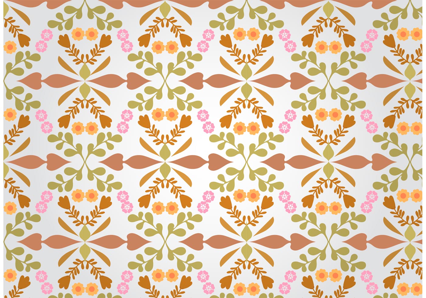 Download Seamless Floral Pattern Vector - Download Free Vector Art, Stock Graphics & Images