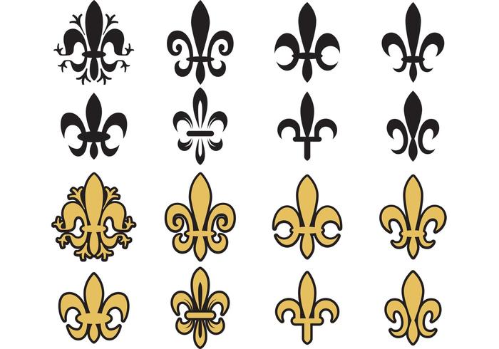 Fleur De Lis Vectores