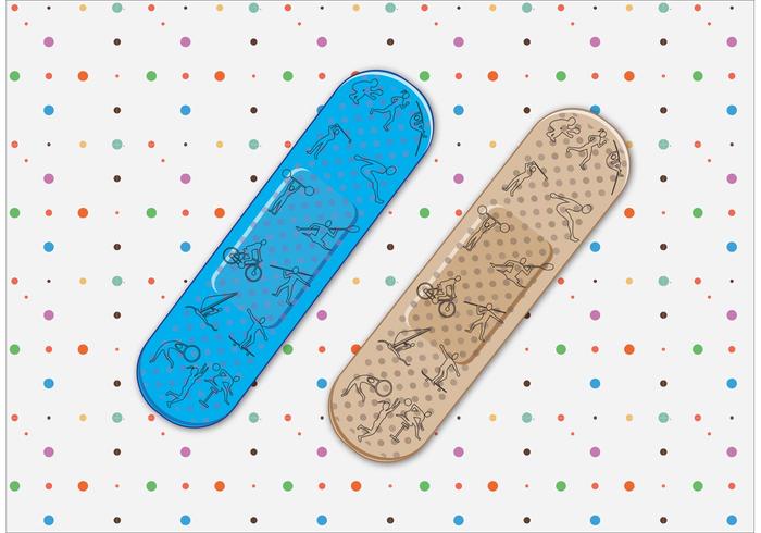 Kid Bandaid Vectors Kid Bandaid Vectors
