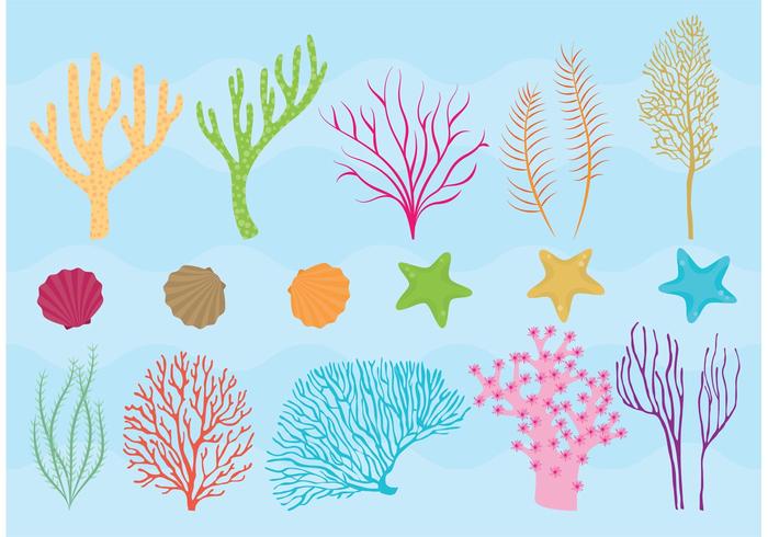 Coral Reef with Fish Vectors 87201 Vector Art at Vecteezy