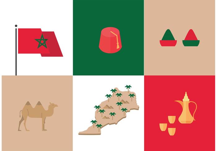 Morocco Culture Vectors Morocco Culture Vectors