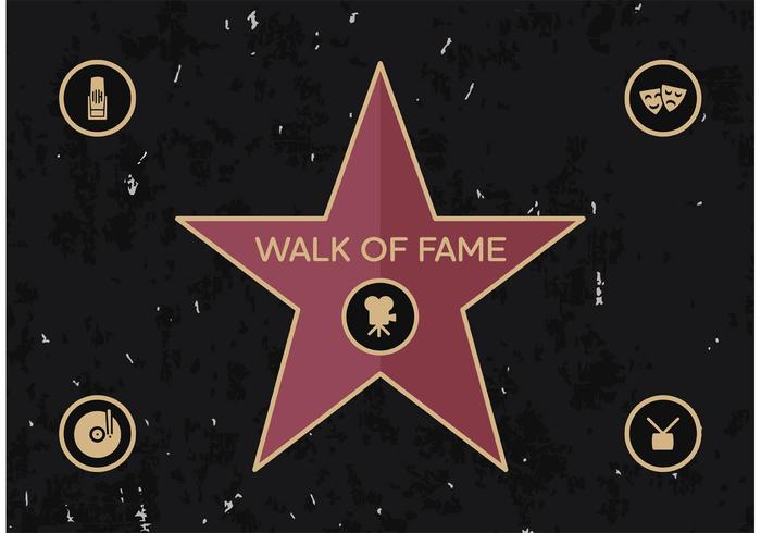 Walk Of Fame Vector Free Walk Of Fame Vector Free