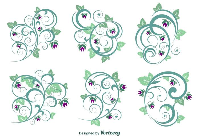 Floral Ornament Vectors Floral Ornament Vectors