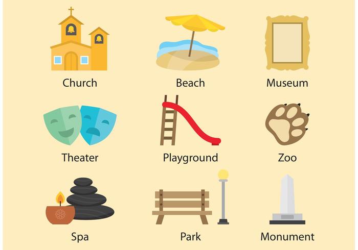 Recreation And Tourism Vectors 