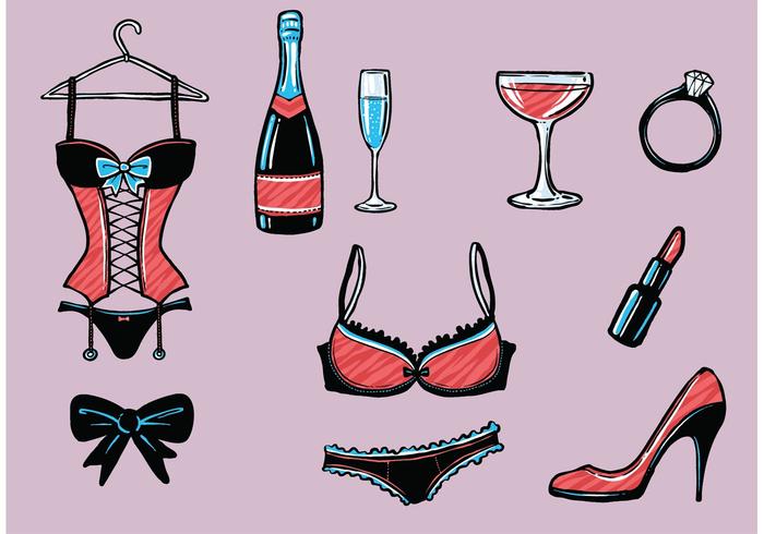 Free Bachelorette Party Vectors Free Bachelorette Party Vectors
