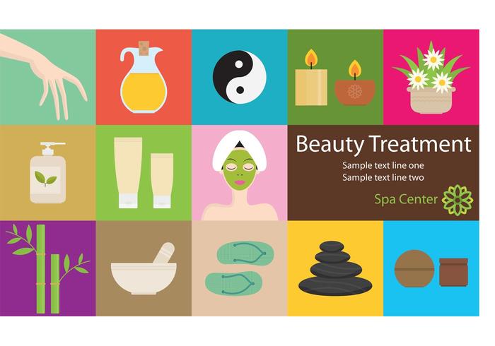 Beauty Treatment Vectors Beauty Treatment Vectors