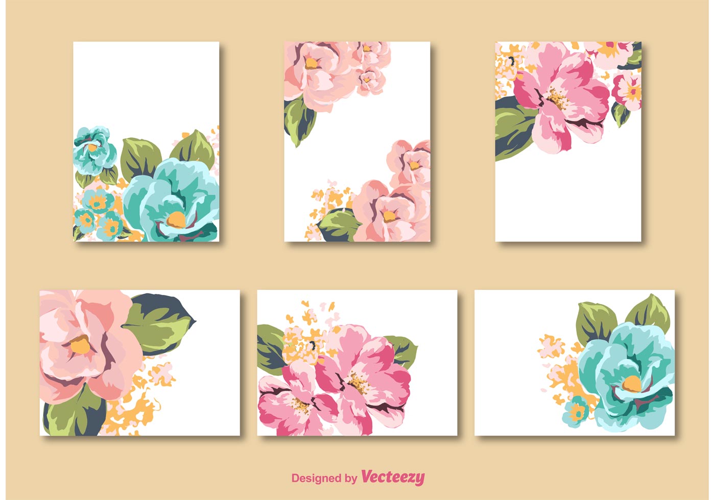 Flower Card Template from static.vecteezy.com