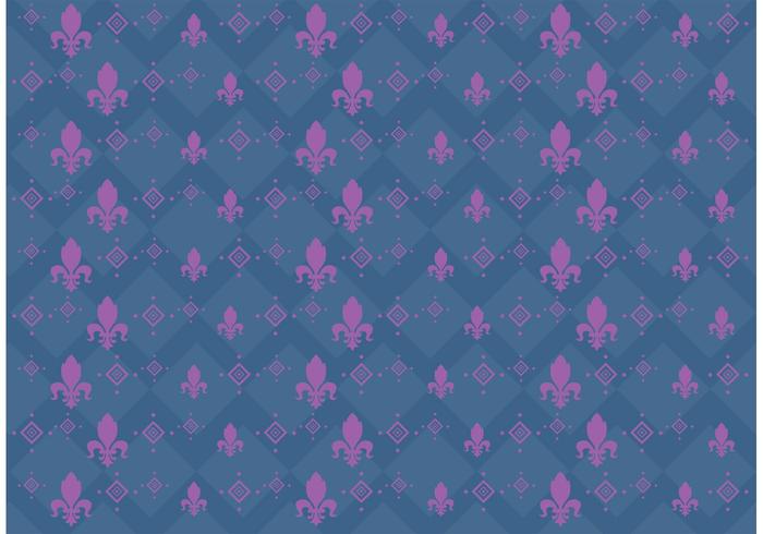 Fleur de Lis Pattern Vector 