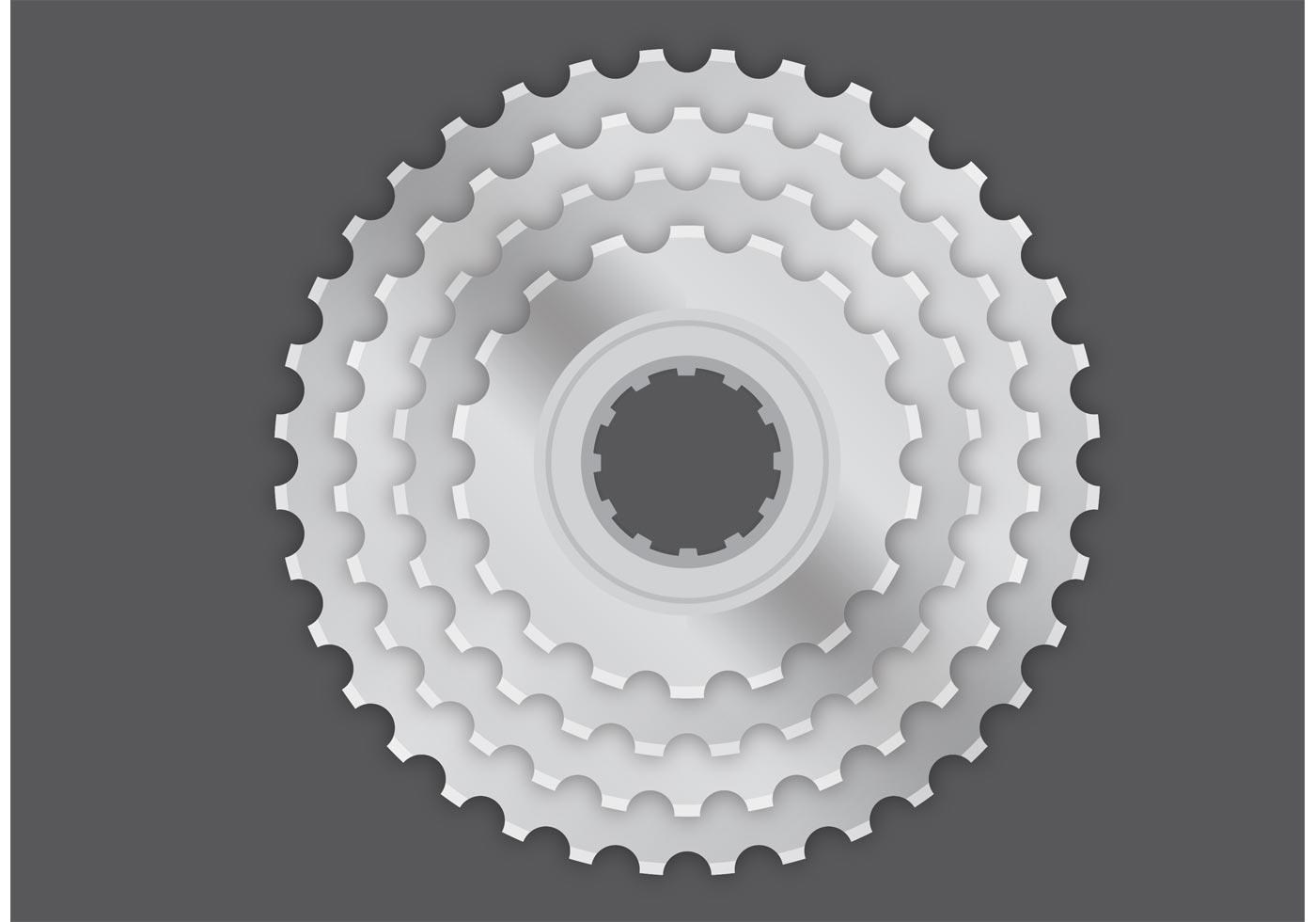 Bike Sprocket Vectors 87745 Vector Art at Vecteezy