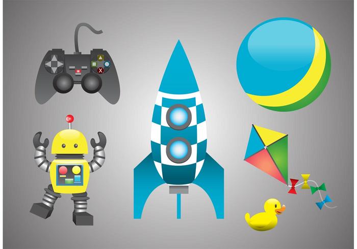 Toys for Kids Vectors Toys for Kids Vectors