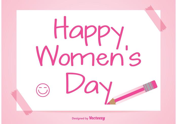 Women's Day Illustration vector