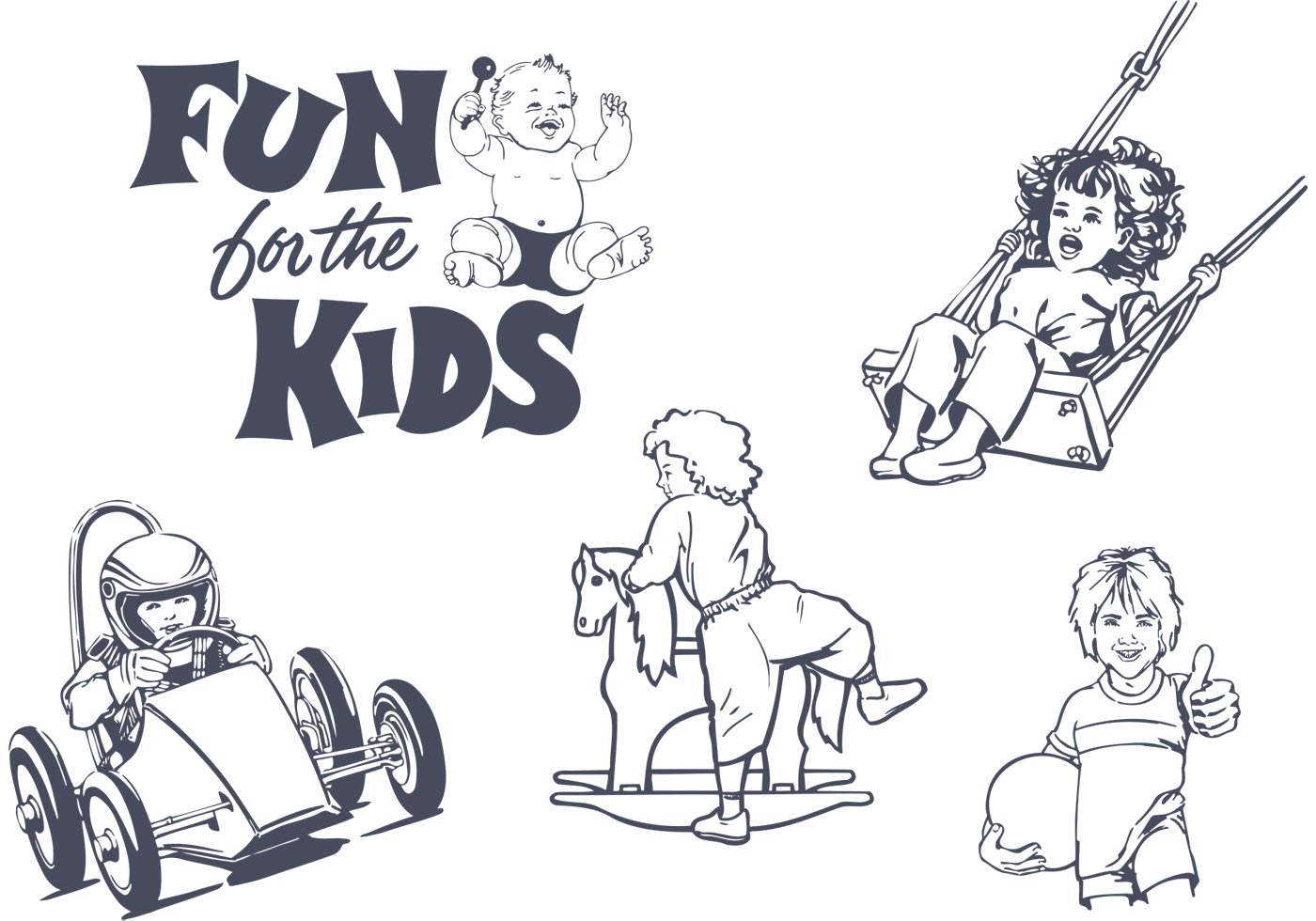 Free Vector Fun For The Kids Designs - Download Free ...