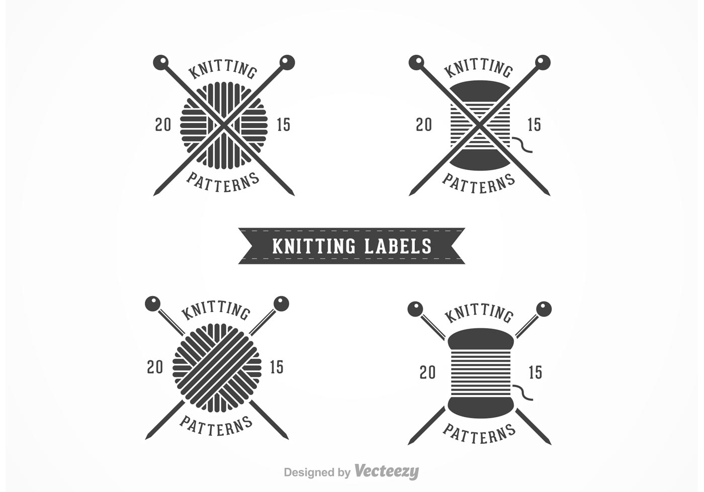 Download Knitting Vector Labels - Download Free Vector Art, Stock Graphics & Images