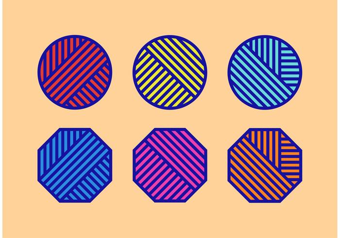 Bright Ball Of Yarn Vectors Bright Ball Of Yarn Vectors