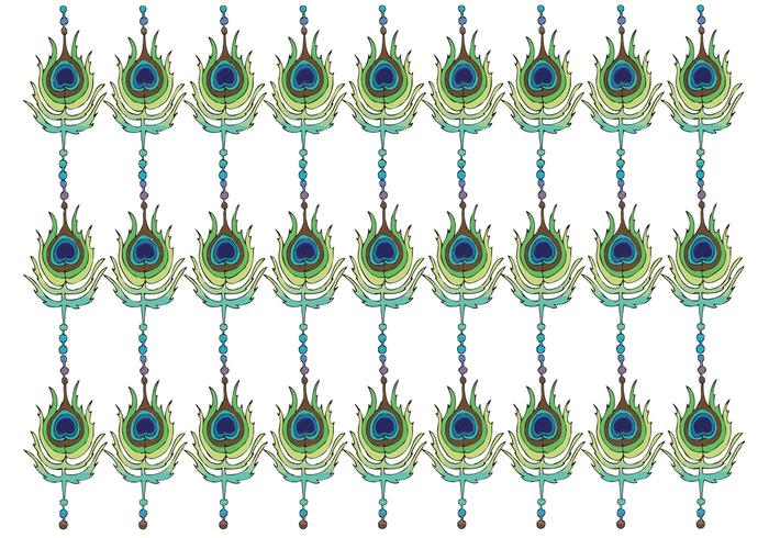 Free Peacock Pattern Vector