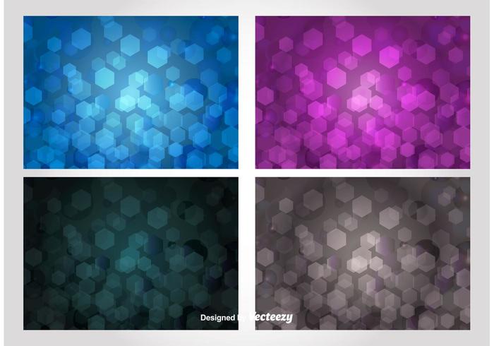 Vector Bokeh Backgrounds