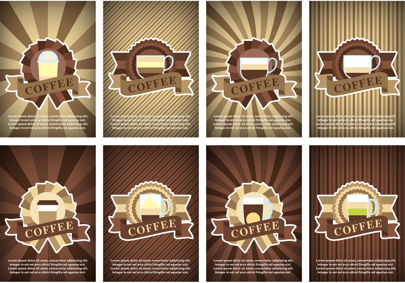 Coffee Poster Vectors - Download Free Vector Art, Stock Graphics & Images