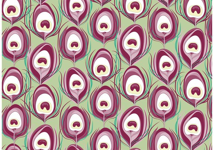 Fuschia Peacock Pattern Vector Fuschia Peacock Pattern Vector