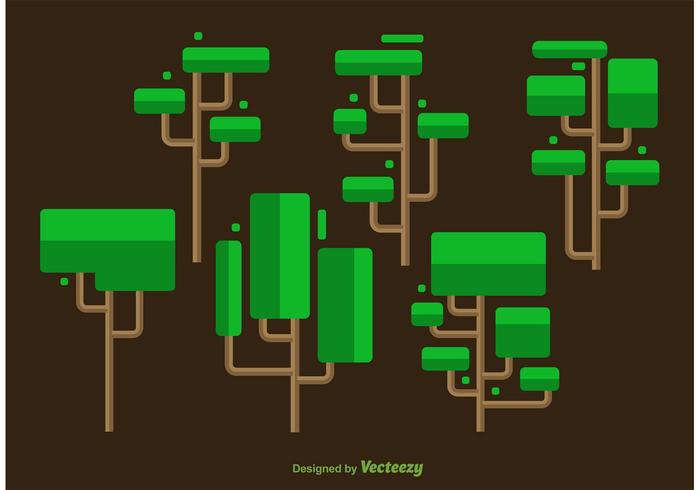 Squared Minimal Tree Vectors