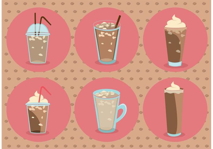 Iced Coffee Vectors