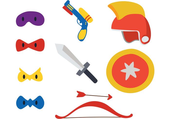 Superhero Kid Vector Costumes Superhero Kid Vector Costumes