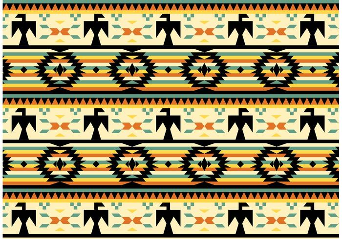 Native American Pattern Free Vector