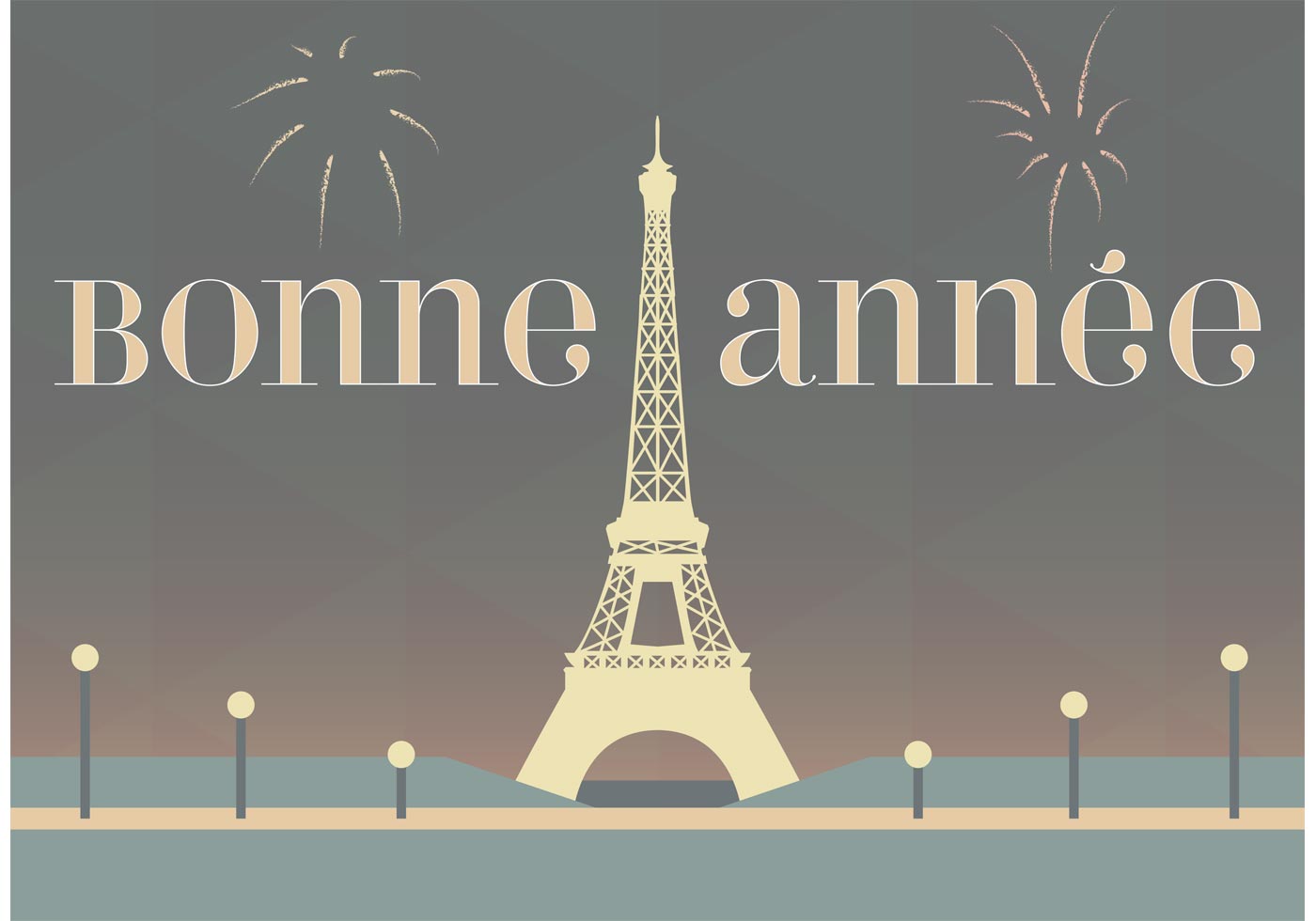 Bonne Annee Free Vector 88296 Vector Art at Vecteezy