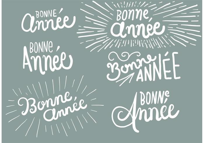 Bonne Annee Free Vectors Bonne Annee Free Vectors
