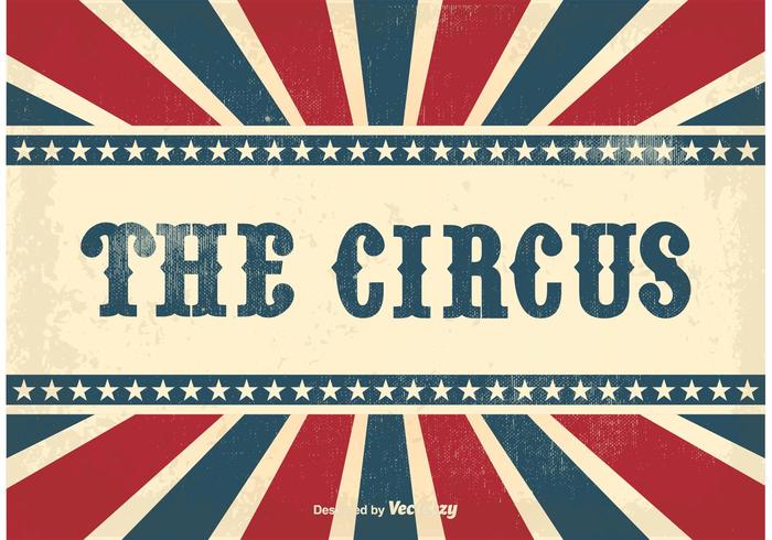 Vintage Circus Background vector