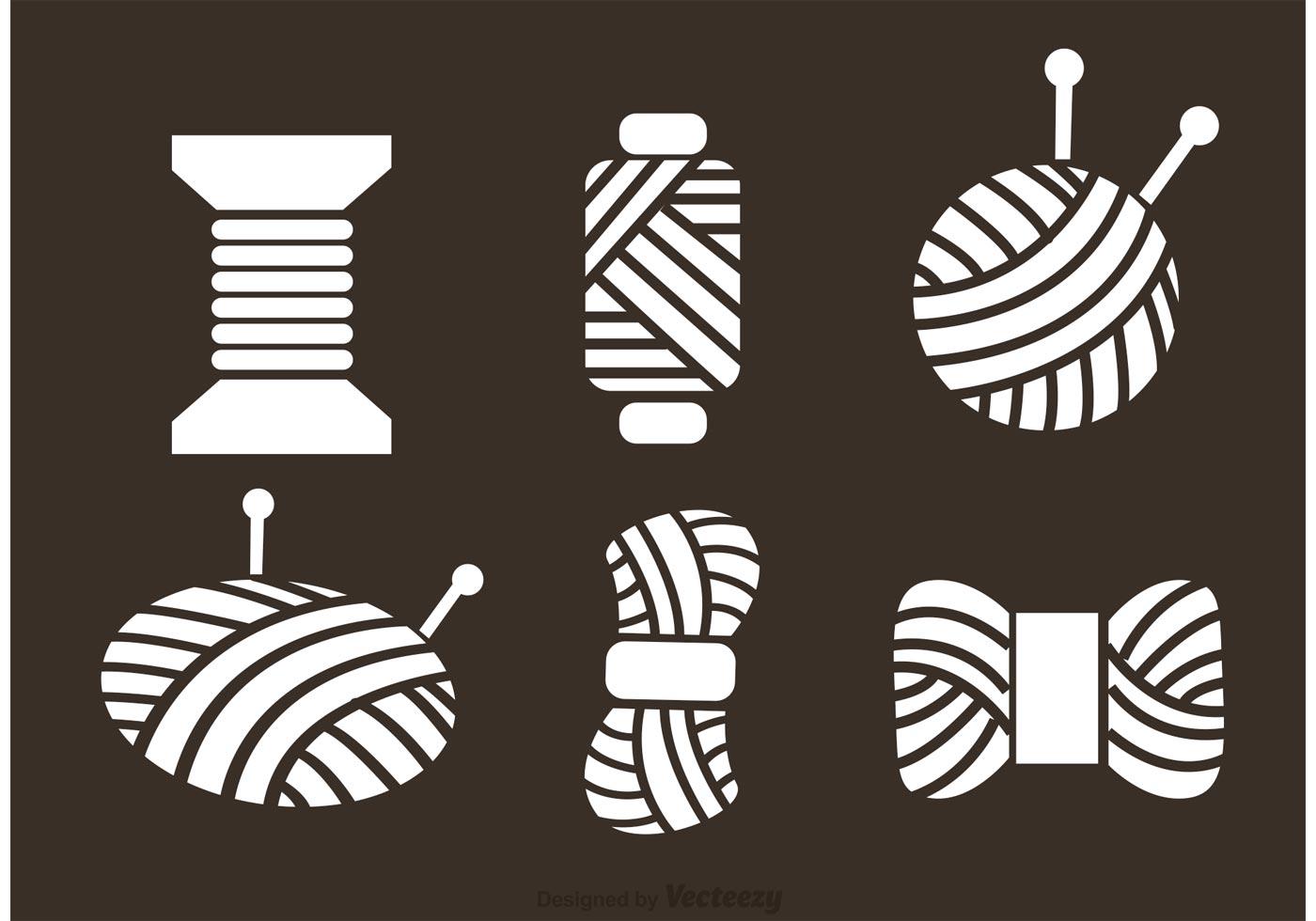 Download Ball Of Yarn Vector Icons 88386 - Download Free Vectors ...