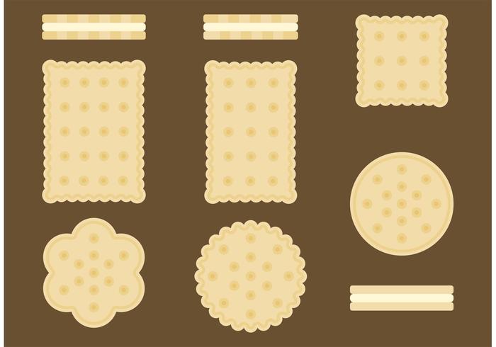 High Tea Cookies Vectors 